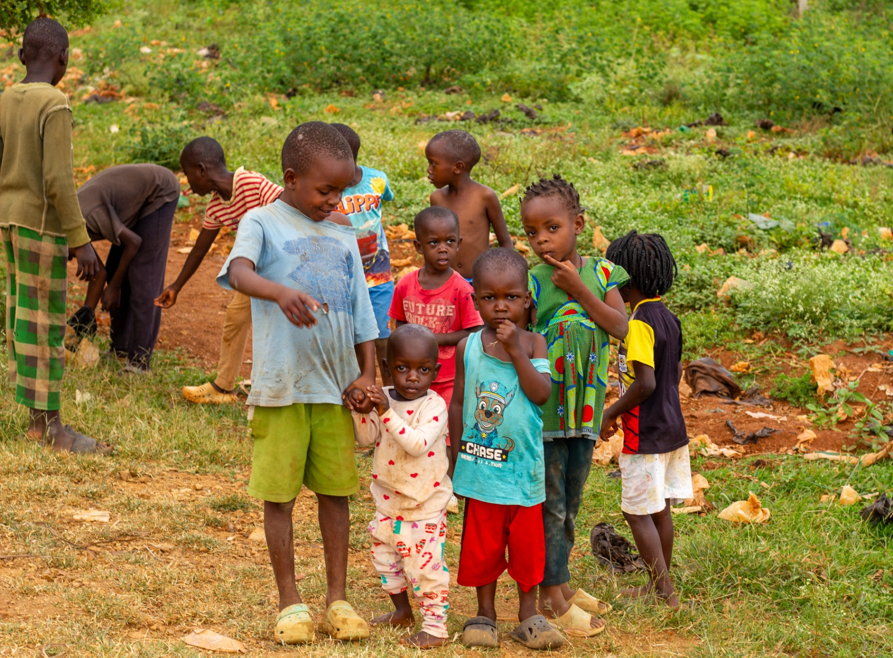 Landscape near the Burlcore concession in Busia, Uganda