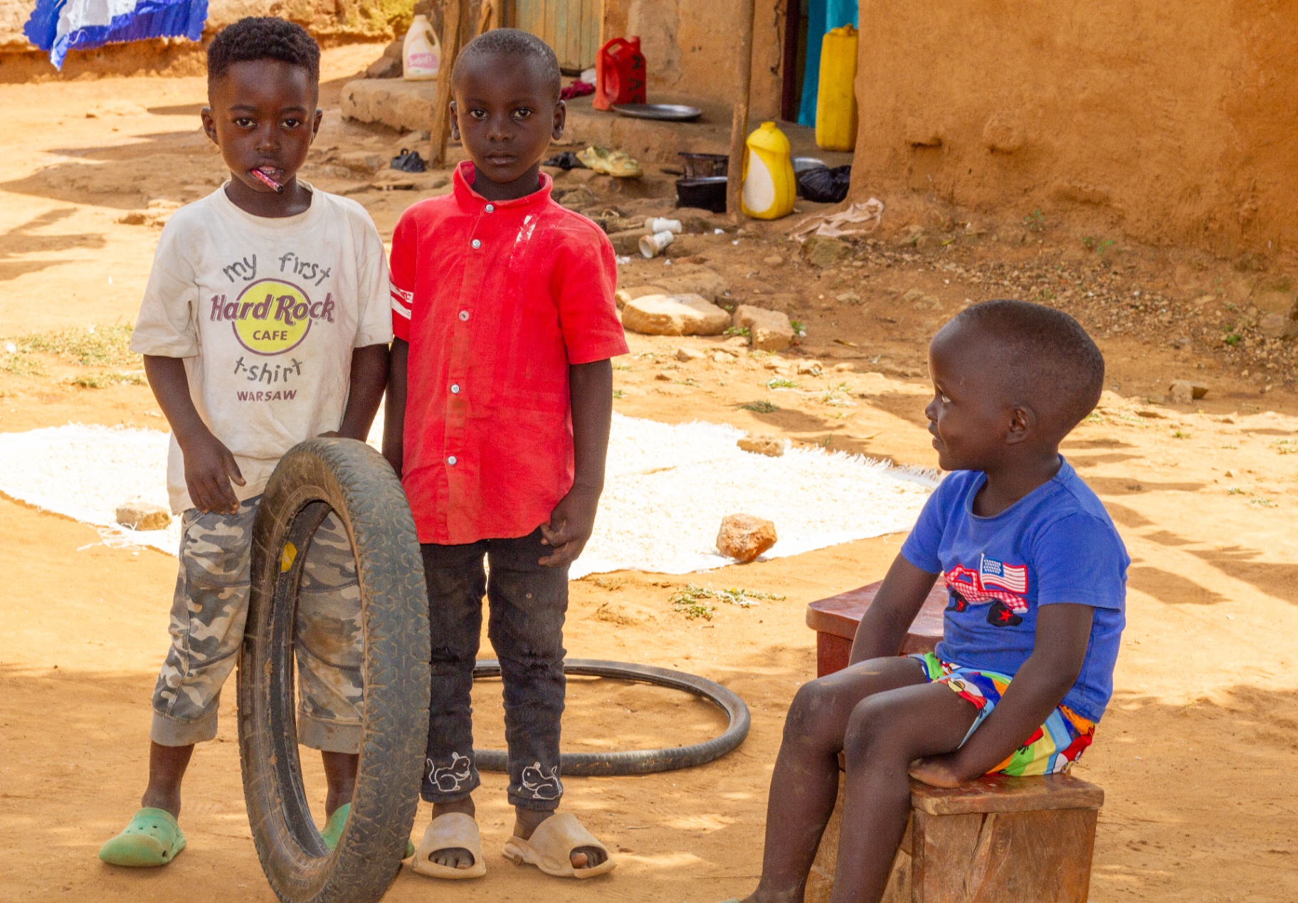 Burlcore Mining team on site in Busia, Uganda